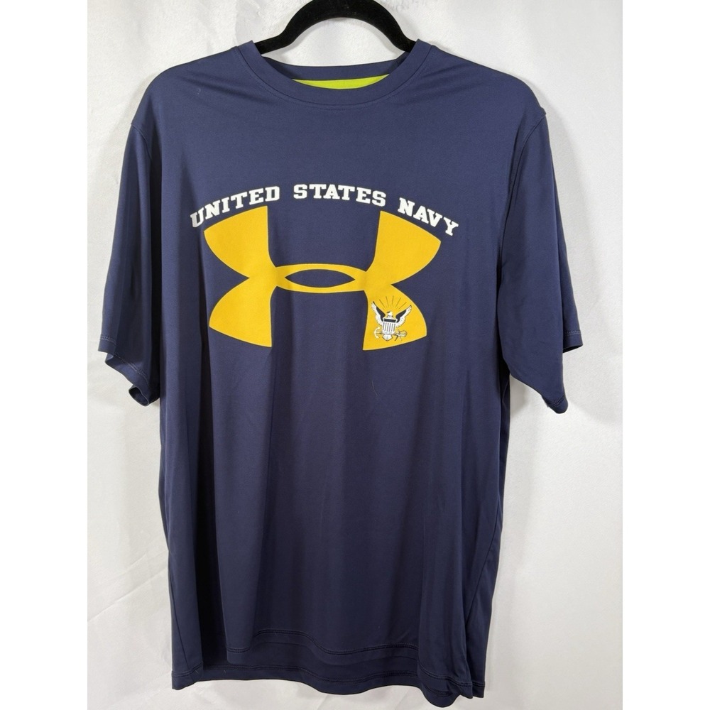 Under armour shirt M united states navy pullover workout active wear